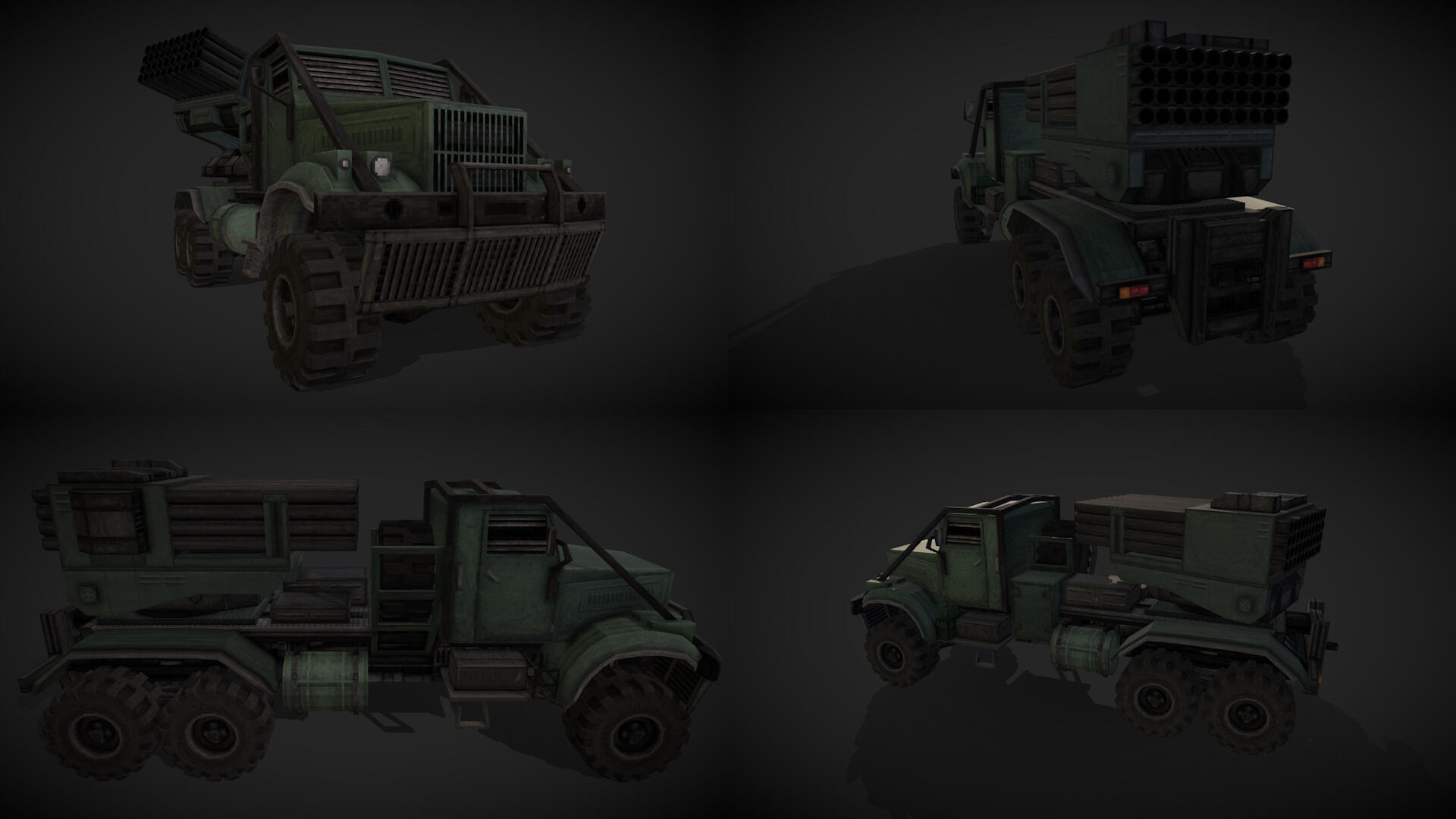 Hailstorm Rocket Artillery Truck