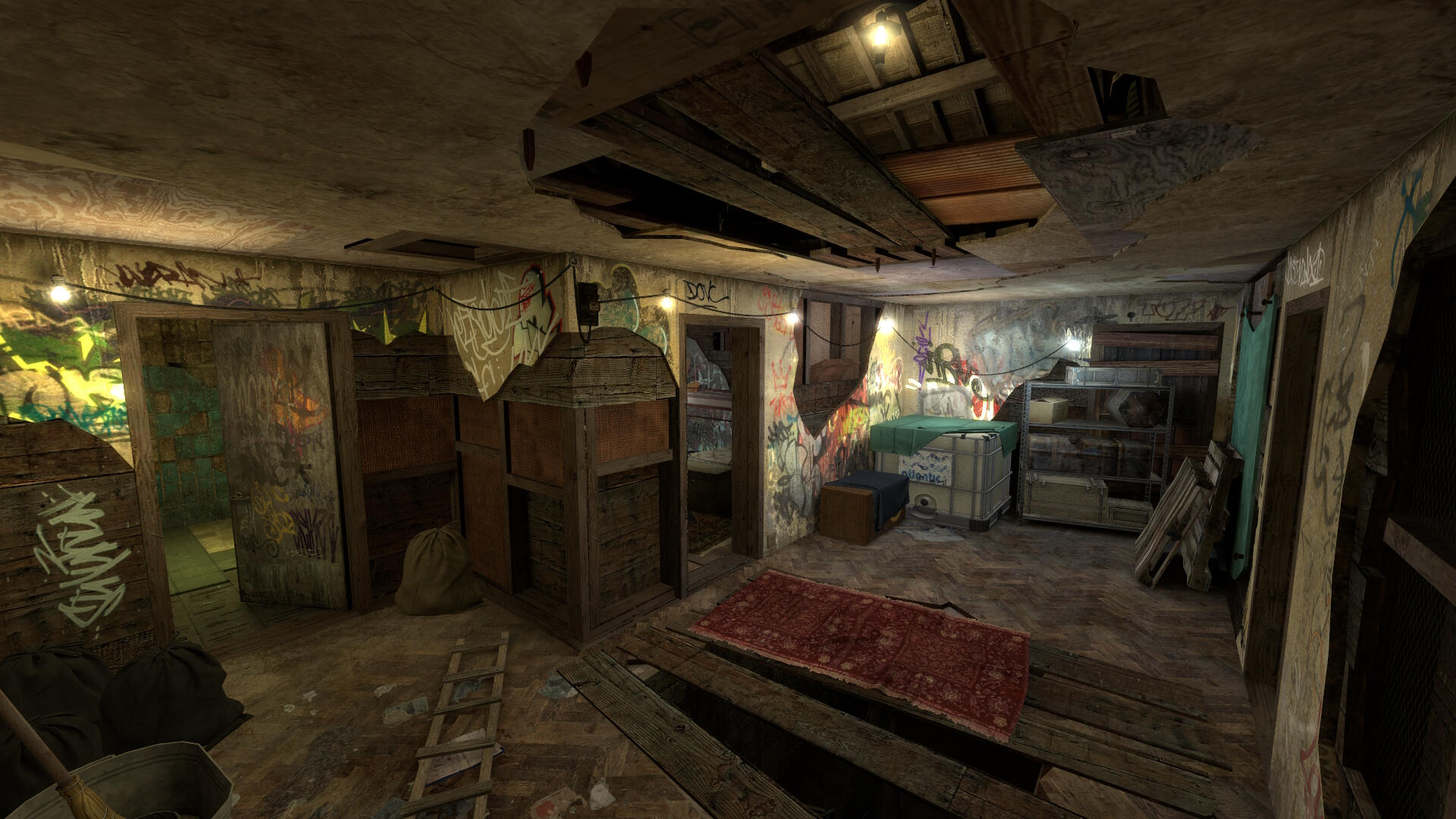 The main hallway from a different angle.